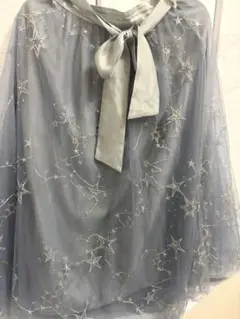 axes femme　お星さまチュールスカート