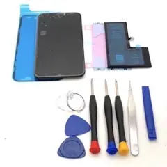 【新品】iPhoneXS フロントパネルとパーツのフルセット