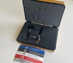 樽屋　レコード針2本セット　豪黒針TW-08M カートリッジ　ケース付き 世界最高峰アナログレコードDJ針！「類のない重厚感のある音