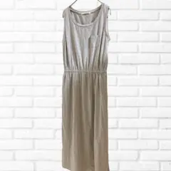 b347 RAB SOURCE ロングワンピース M コットン100 美品