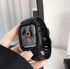LUONアップルウォッチ バンド 一体式ベルト