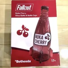 新品未開封【Fallout】ヌカチェリー グラスボトル＆キャップ　ヌカ・コーラ瓶