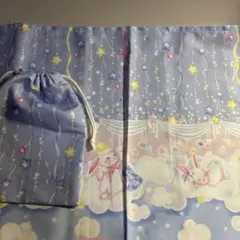 ランチョンマット　巾着　40×50②