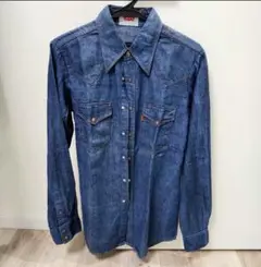LEVI'S オレンジタブ-デニムシャツ Lサイズ
