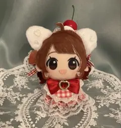ちびくるみ さくらんぼ スタイ ヘッドドレスセット
