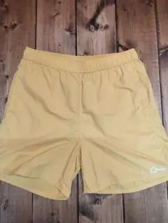 ロゴス　ナイロンショートパンツ　イエロー