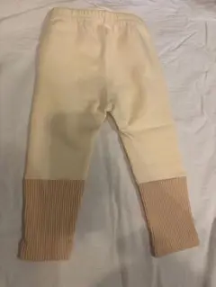 クリーム　ボトムス 80