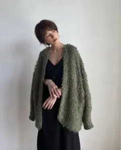 clane クラネ 新品未使用ループカーディガン