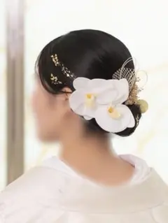 胡蝶蘭 ヘッドドレス 髪飾り