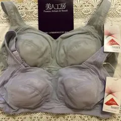 美品工房　消臭・速乾・接触冷感ノンワイヤーブラ2枚セット 新品未使用品