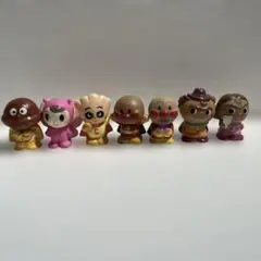 アンパンマン　 指人形セット　 やきそばパンマン やきそばかす