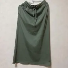 BAYFLOW カーキ ロングスカート サイズ2