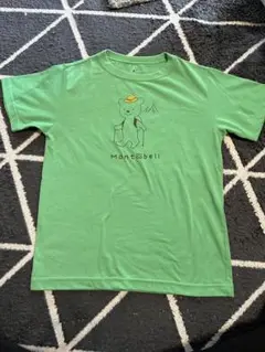 モンベル　半袖Tシャツ　ジュニア　ボーイズ　グリーン