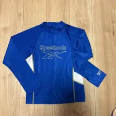 Reebok 青 長袖ラッシュガード