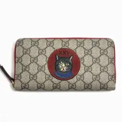 【まめきち】GUCCI グッチ ミスティックキャット アロマキャンドル グッチ ハート プリント キャンドル（フリージア）レッド