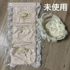 ラ・ルイス 小物入れ 薔薇柄レース 未使用 レア