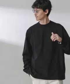 NANO universe ナノユニバース ビックシルエットワンポイントロンT