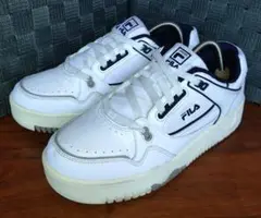 FILA フィラ ホワイトスニーカー26cmPLAYOFF1990 プレイオフ