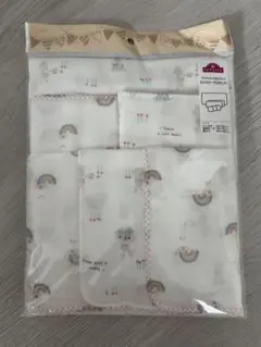 お風呂 コットン ガーゼハンカチ 6点セット