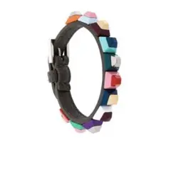 正規品 FENDI レザースタッズブレスレット