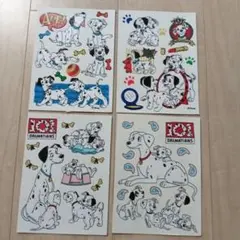 未使用　101匹わんちゃんシール