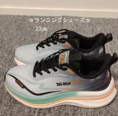 【☆16BX☆】 【☆ランニングシューズ☆】 23cm グレーブラック