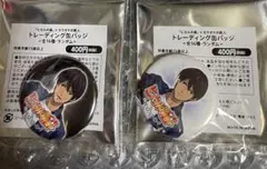 ヒカルの碁 伊角慎一郎 カラオケの鉄人 カラ鉄 缶バッジ セット