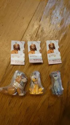 ディズニーキャラクター DOG スイングマスコット 3種セット