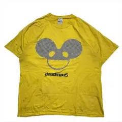 GILDAN deadmau5 デッドマウス Tシャツ メンズ XL イエロー