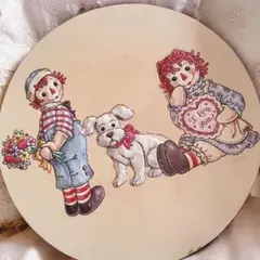 お値下げ♡トールペイント♡アン&アンディ木製品カントリー雑貨イケアハンドメイド