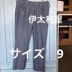 伊太利屋　9サイズ　デニム風ストレッチ素材　飾りや刺繍有り！