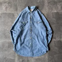 00s Brooks Brothers シャンブレーシャツ M A310