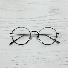 JINS メタルフレーム　ブラック