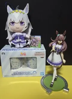 ウマ娘　シンデレラグレイ　くじ　オグリキャップ　① ラスト賞　ぬいぐるみ セット ウマ娘 シンデレラグレイ エンタメくじ ラスト賞 オグリキャップ