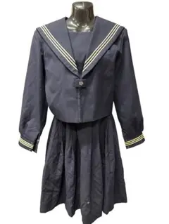 女子セーラー服 上下NIKKE×Knitetsu 3本線 Meitetsu