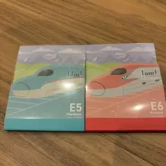 【ほぼ未使用】ミニメモ こまち　はやぶさ　E6系　E5系