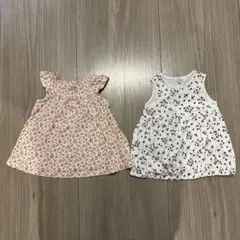 組曲　小花柄トップス　サイズ80cm KUMIKYOKU