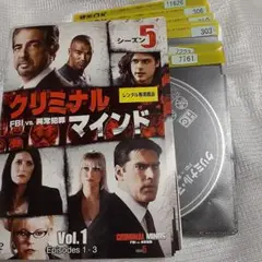 クリミナル・マインド シーズン5 ファイブ　全11巻 海外ドラマ　レンタル落ち