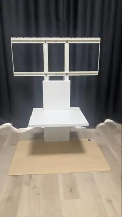 EQUALS テレビスタンド WALL V3 ロータイプ ホワイトオークベース
