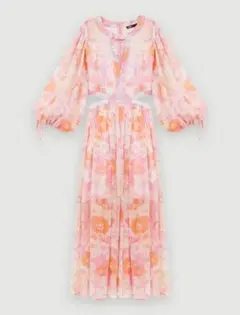 ❤️人気新作 新品 maje 花柄 ロングワンピース