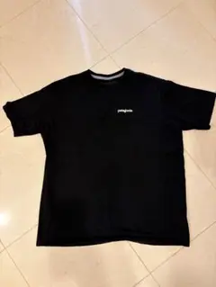 PATAGONIA ロゴ レスポンシビリティー Tシャツ ブラックL
