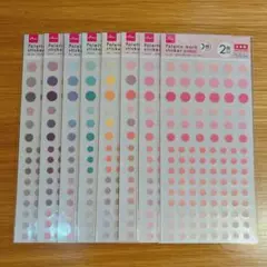 ダイソー パレットマークステッカー 8枚セット
