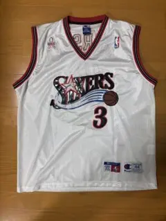 【8/14まで】 76ers アイバーソン オーセンティックジャージ NBA