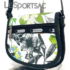 【✨極美品】レスポートサック ミニショルダーバッグ フラワーデザイン
