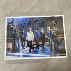 BALLISTIK BOYZ ラストダンスにBYE BYE 直筆サイン フォト