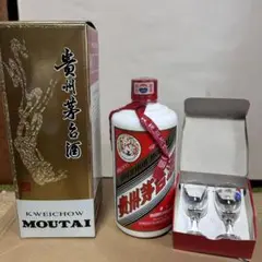 貴州茅台酒KWEICHOW MOUTAI マオタイ酒38%2002年製 KWEICHOW MOUTAI 貴州茅台酒 マオタイ酒 ミニボトル 天女ラベル
