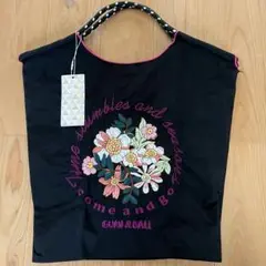 【新品・未使用】D.KELLY 刺繍トートバッグ(M)