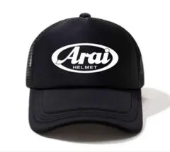 帽子/キャップ『Arai HELMET/アライ ヘルメット　メッシュ　黒』新品