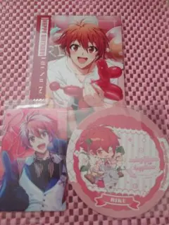 アイナナ　ウエハース25 アニカフェコースターブロマイド　七瀬陸　セット