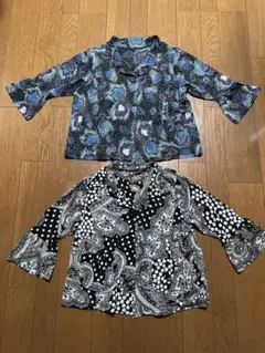 柄シャツ　2枚セット